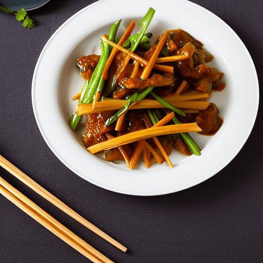Braised Burdock Root