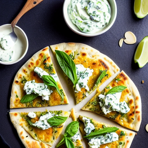 Keto Tzatziki Flatbread