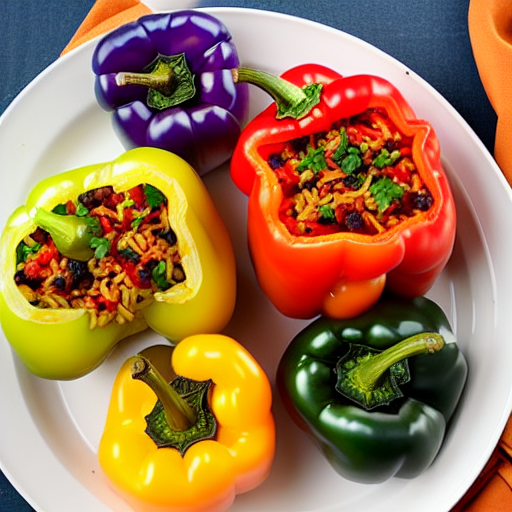 Vegetable Stuffed Peppers