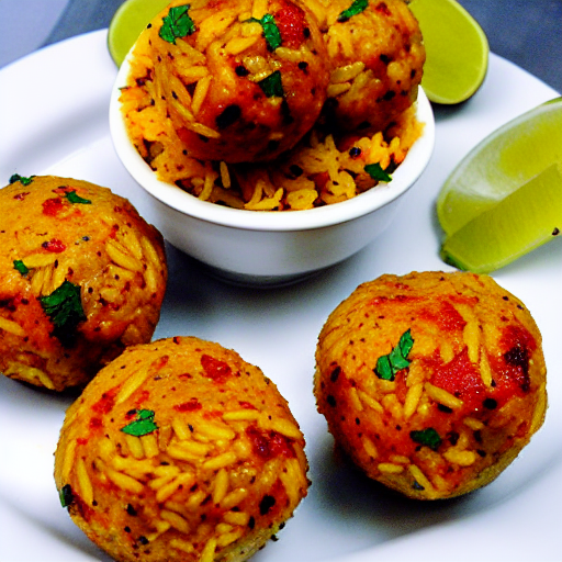 Bihari Litti Chokha Rice