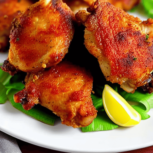 Crispy Chicken Thighs