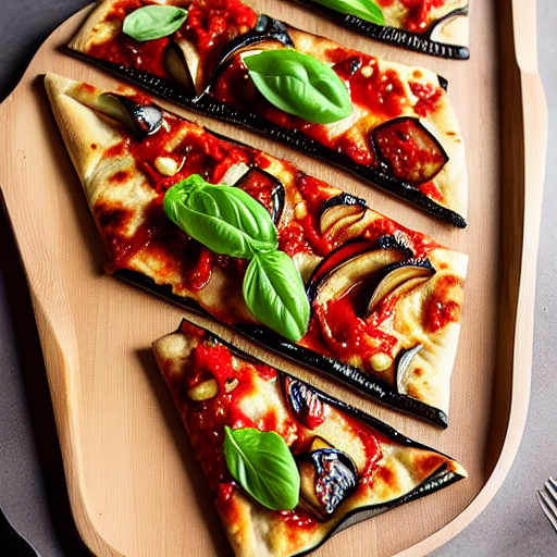 Szechuan Eggplant Flatbread