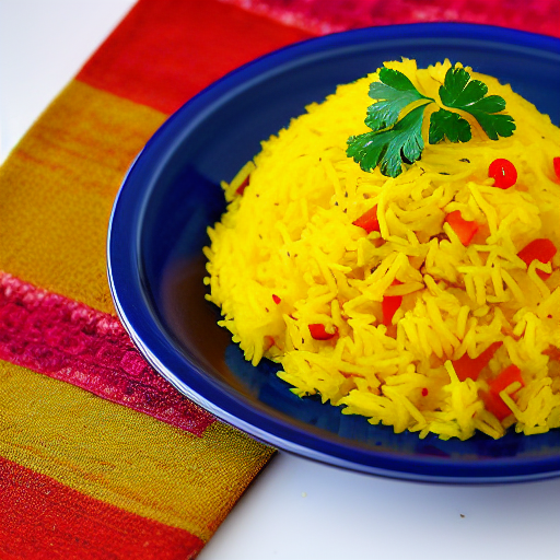 Saffron Rice Medley