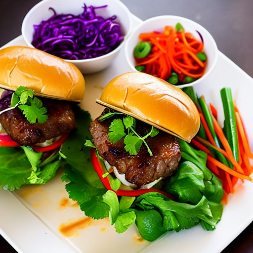 Bun Thit Nuong Burger