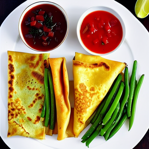 Vegetable Crepes