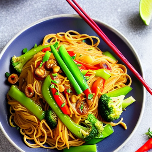 Garlic Noodle Stir-Fry