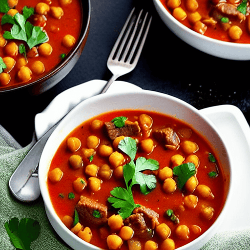 Beef and Chickpea Stew