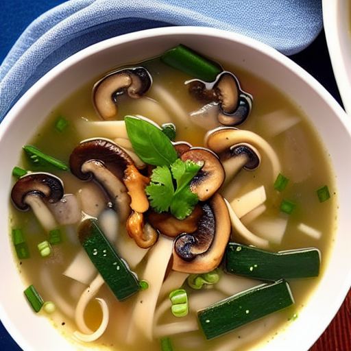 Korean Mushroom Soup
