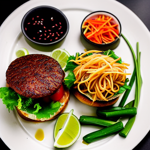 Khanom Jeen Burger