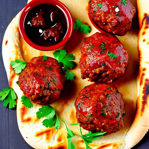 Köfte with Pide