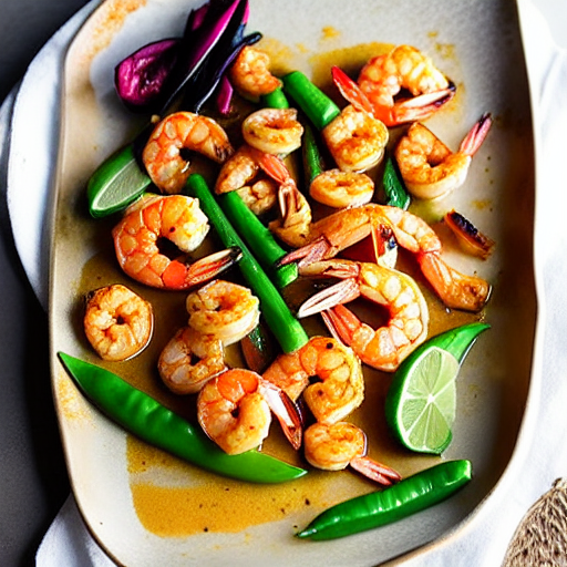 Keto Thai Spicy Shrimp
