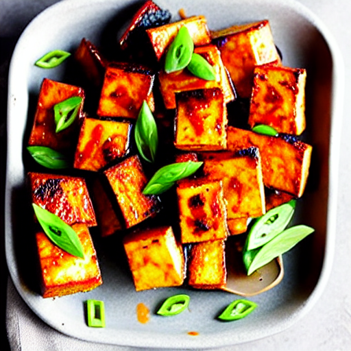 Banchan Baked Tofu