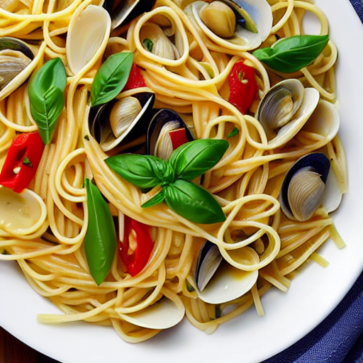 Pasta al Vongole Vegetale