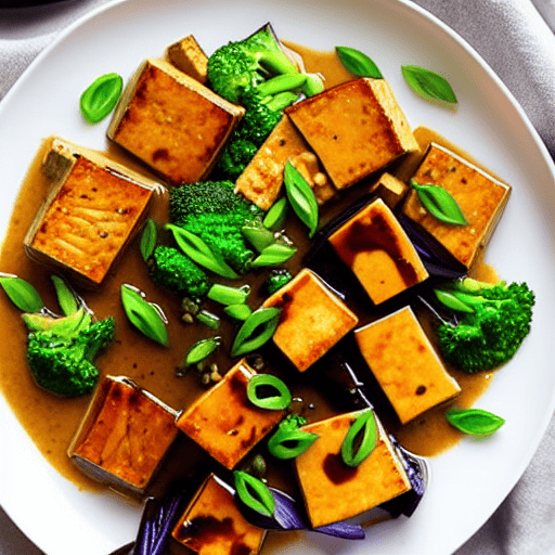Nasu Miso with Tofu