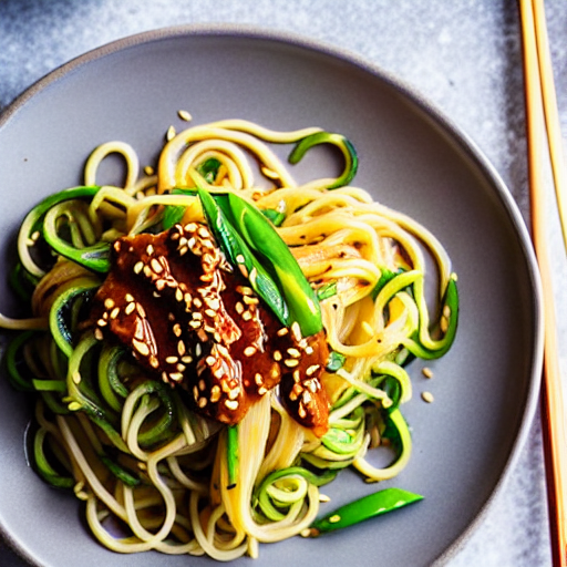 Keto Dan Dan Noodles
