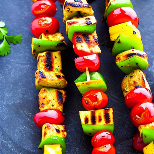 Tandoori Vegetable Skewers