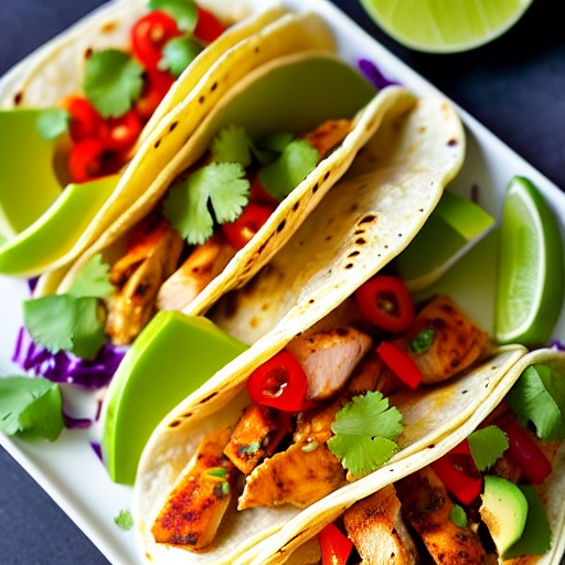Spicy Chicken Tacos