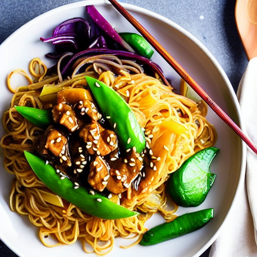Keto Noodle Stir-fry