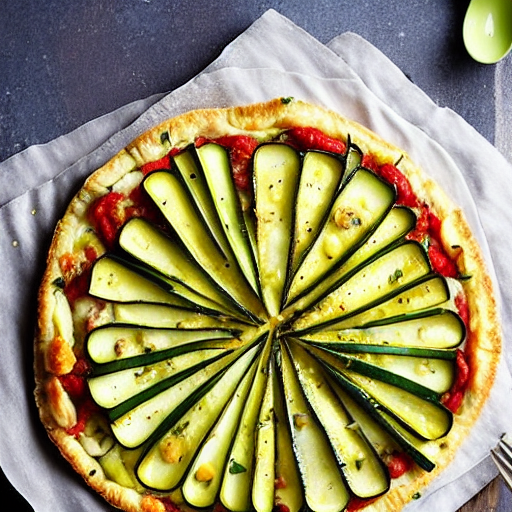 Tarte aux Courgettes