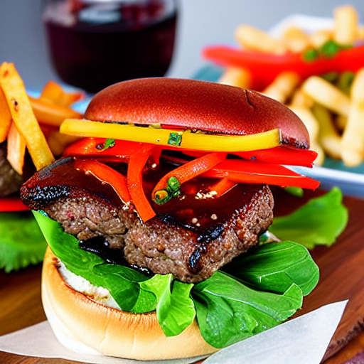 Tteokgalbi Burger