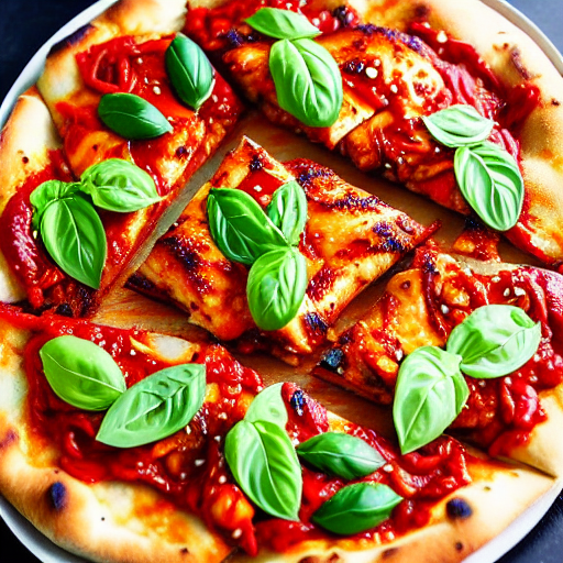 Gochujang Chicken Pizza