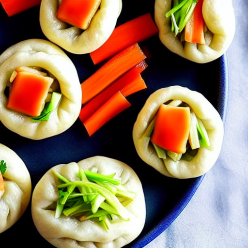 Steamed Vegetable Buns
