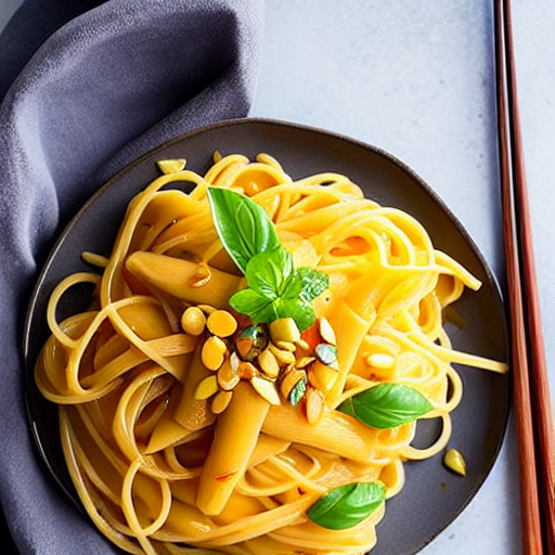 Mango Sticky Rice Pasta