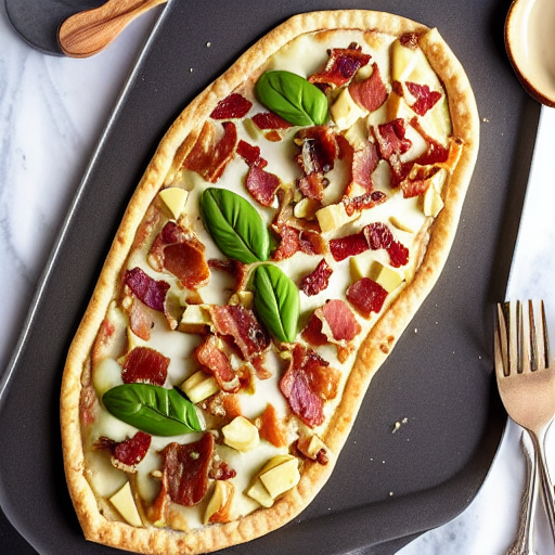 Keto Tarte Flambée