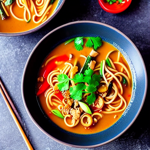 Thai Spicy Noodle Soup