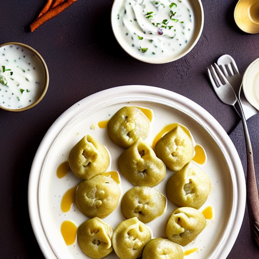 Manti with Yogurt