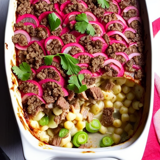 Keto Beef and Radish Casserole