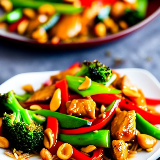 Keto Kung Pao Chicken