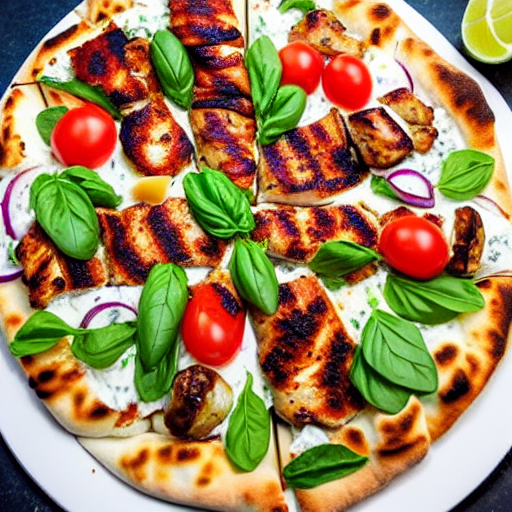 Souvlaki Pizza