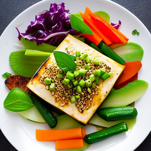 Chilled Tofu Salad