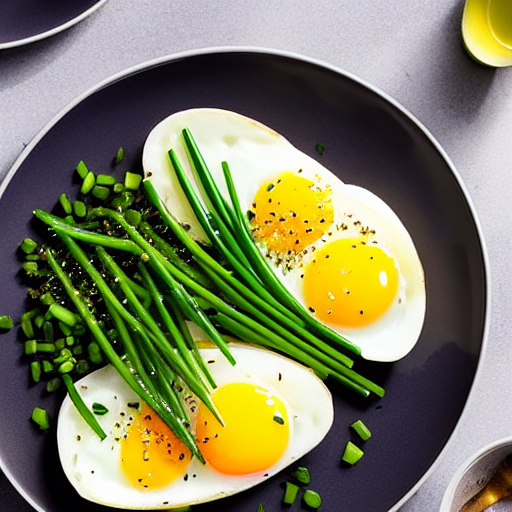 Garlic Chives with Eggs
