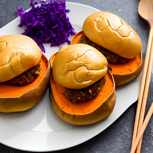 Sweet Potato Bao