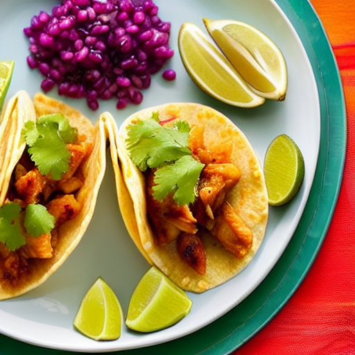Tacos de Pescado al Guayaba y Limón