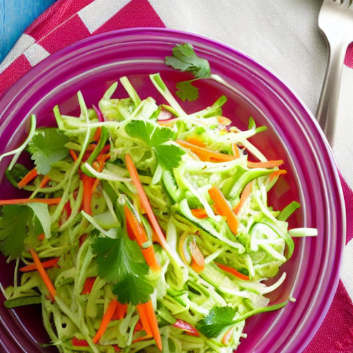 Zesty Cucumber Slaw