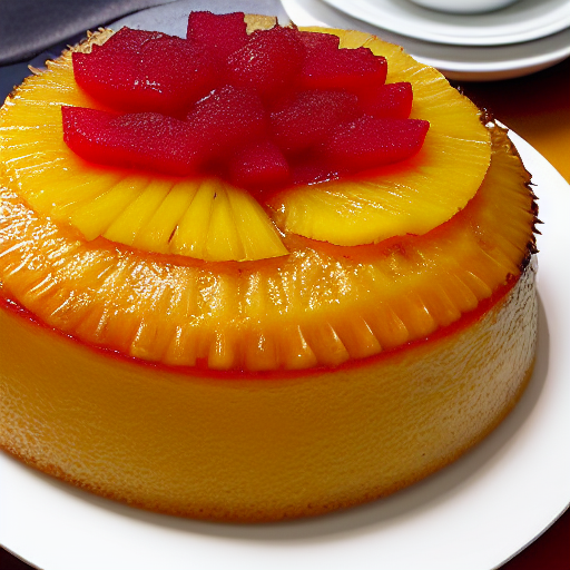 Bolo de Abacaxi