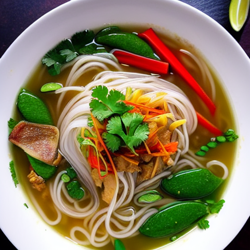 Bún Nước Lèo Chay