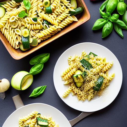 Pasta con Granchio e Zucchine
