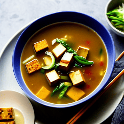 Miso Soup with Tofu and Tofu and Tofu
