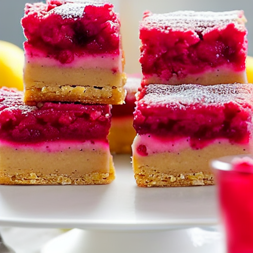 Raspberry Lemonade Bars