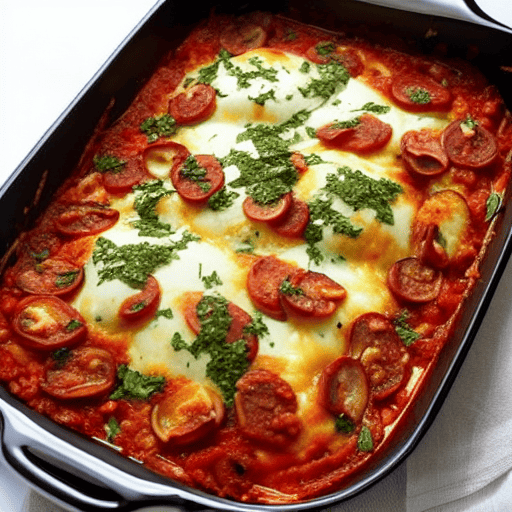 Eggplant and Mozzarella Casserole