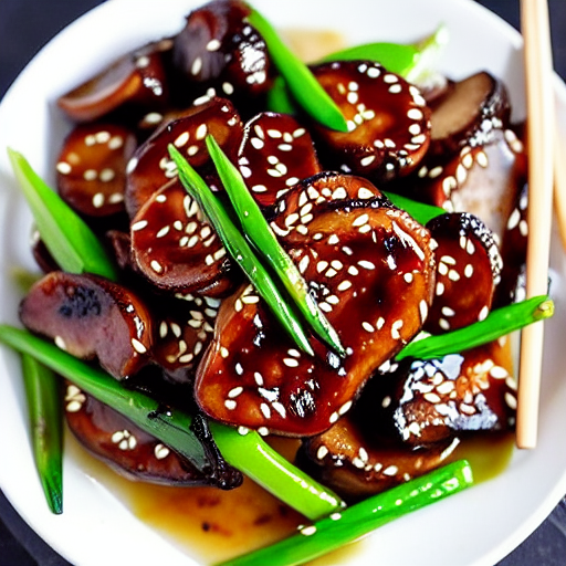 Sesame Soy Mushrooms