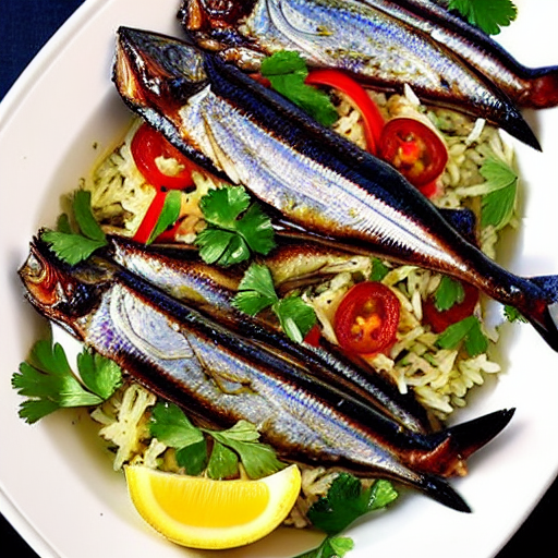 Tunisian Grilled Sardines