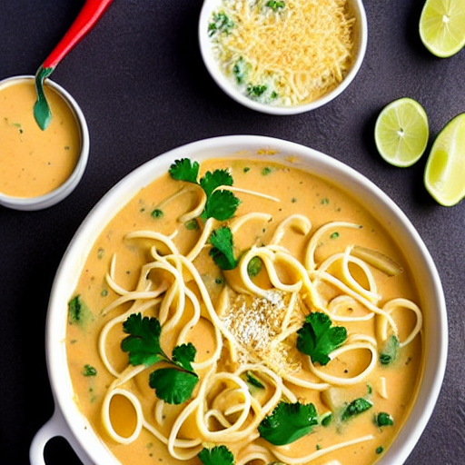 Macarrão com Molho de Queijo