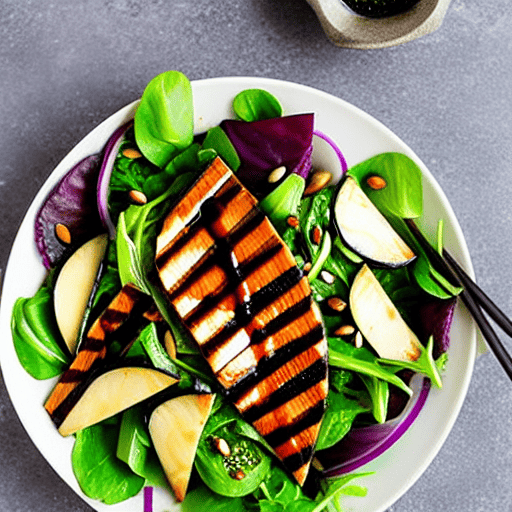 Yaki Miso Nasu Salad