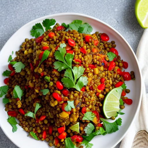 Spiced Lentil Salad