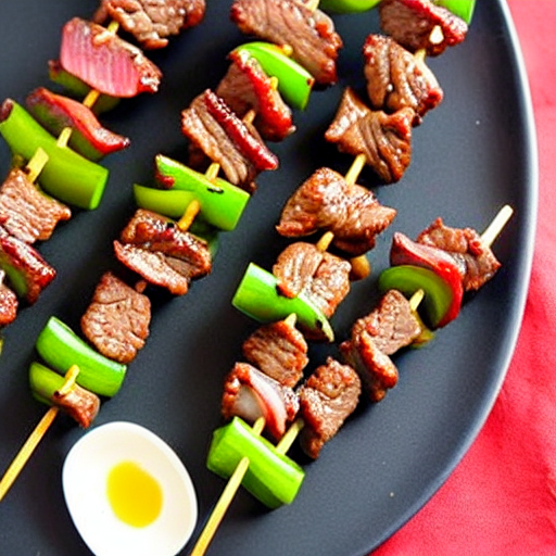 Korean Beef Skewers